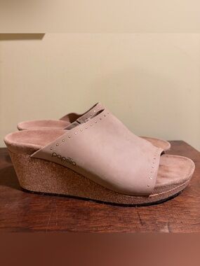 Papillio by Birkenstock Namica Wedge Slide Sandal Size 39